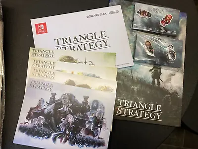 Buy Official Triangle Strategy Merch (Nintendo) - Notebook, Postcards Pin Badges • 20£