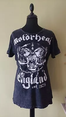Buy Motorhead T-shirt. Black Premium By EMP. Ladies XXL. Size 16. Pit To Pit 22  • 9.50£