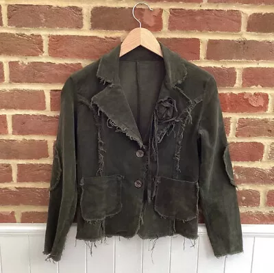 Buy Ladies’ Lovely Green Fine Corduroy Short Jacket. Like Per Una. Chest 36” Approx • 4.25£
