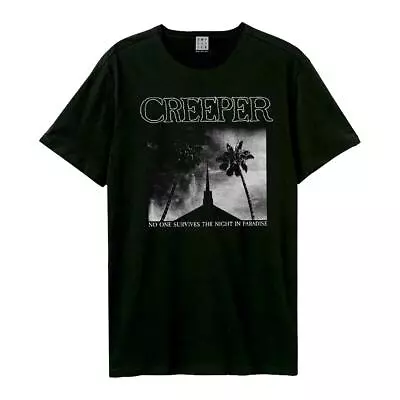 Buy Amplified Unisex Adult Night In Paradise Creeper T-Shirt GD639 • 28.59£