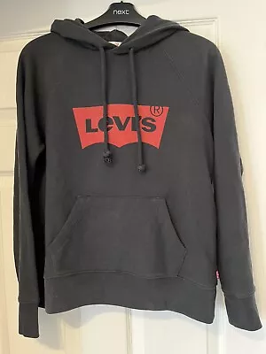 Buy Women's Levis Black And Red Graphic Hoodie Size XS • 5£
