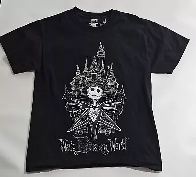 Buy Disney Parks Nightmare Before Christmas Jack Skellington Castle T-shirt Adult M  • 14.99£