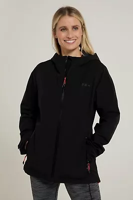 Buy Mountain Warehouse Rook Women’s Waterproof Jacket Ladies Hooded Coat Breathable • 49.99£