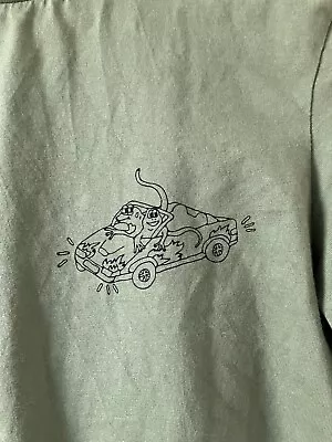 Buy Lazy Oaf Green Hot Wheels Cold Blooded T Shirts XS • 30£