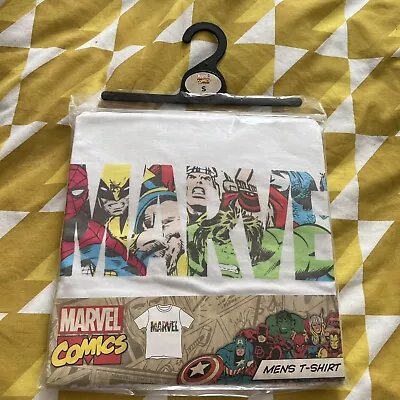 Buy Marvel Comics T-Shirt - Men's Size Small 36-38  - New  • 6.99£