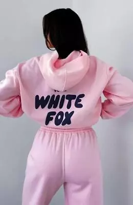 Buy White Fox Boutique Hoodie 2Pcs Tracksuit Set Hooded Sweatshirt Pullover Fleece*1 • 26.39£