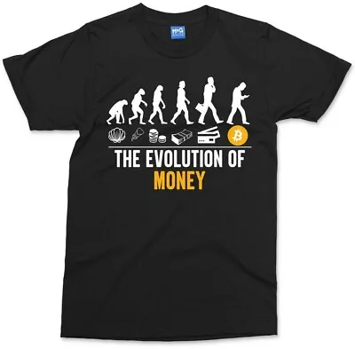 Buy Evolution Of Money T-shirt ₿ Logo Digital Enthusiast Gift Elon Musk Inspired Tee • 12.99£