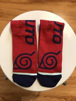Buy Naruto Shippuden Socks Size 6-8 • 5.65£