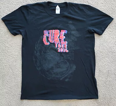 Buy The Cure T-shirt 2016 Original With Backprint Tour Dates Vintage • 45£