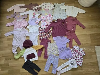 Buy Baby Girl Girls Clothes Bundle 6-9 Months / Jumper / Dress / Leggings / Outfits • 19.99£