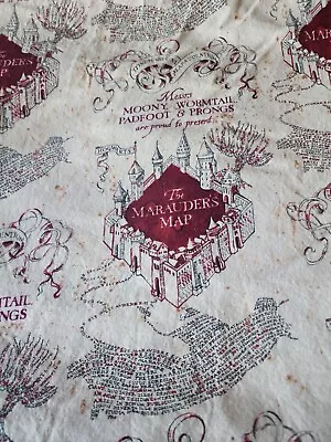 Buy Harry Potter ~ Marauders Map Fabric - 112   100% Cotton • 18.89£