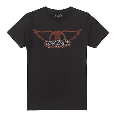 Buy Aerosmith Mens T-shirt Walk This Way Cotton Tee Black S-2XL Official • 13.99£