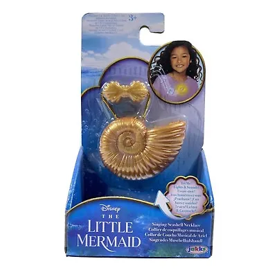 Buy Disney The Little Mermaid Live Action Movie Ariel's Singing Seashell Necklace • 15.27£