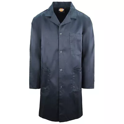 Buy Dickies Redhawk Warehouse Coat Long Sleeve Mens Navy Workwear Jacket WD200 BLUE • 15.99£