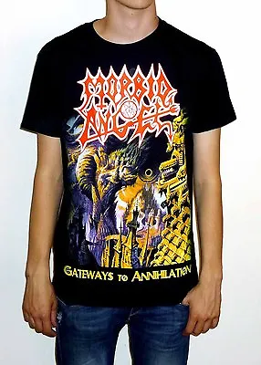 Buy Morbid Angel  Gateways To Annihilation  T-shirt - NEW OFFICIAL • 16.99£