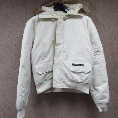 Buy Mens Yell Industry  Hooded Parka Style Jacket Size L / Jc6212 • 29.07£