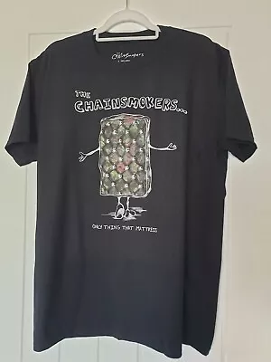 Buy The Chainsmokers Official Merch T.Shirt. Size XL. Only Thing That Mattress. • 16.99£