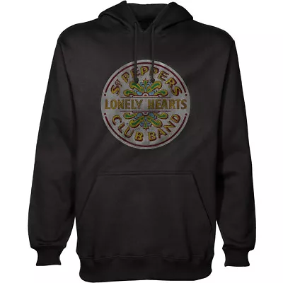 Buy THE BEATLES- SGT PEPPER Official Hoodie Mens Licensed Merch Pull-Over New • 36.95£