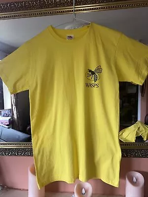 Buy WASPS Rugby Union T-SHIRT  Size SMALL BRAND NEW. • 7.99£