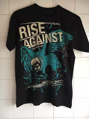 Buy Medium 38-40  Rise Against 2009 Fall Tour T-Shirt Rare Punk Vintage + Rear Print • 15£