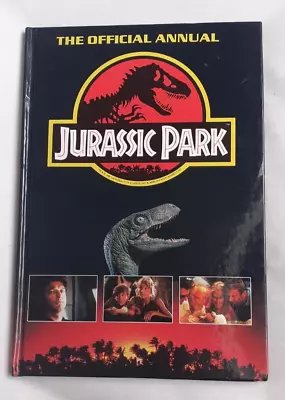 Buy Original 1990s Jurassic Park Annual - Collectors - Dinosaurs- T-rex - Film Merch • 6.49£