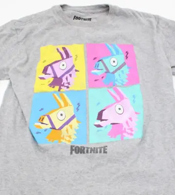 Buy Fortnite T-Shirt Size Youth 10/12 - Boys Video Game Panel • 2.67£