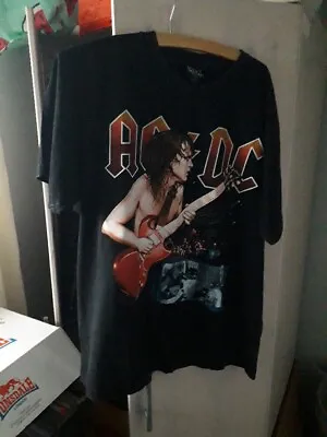 Buy AC DC Original Heavy Metal 100% Cotton T Shirt L • 18.95£