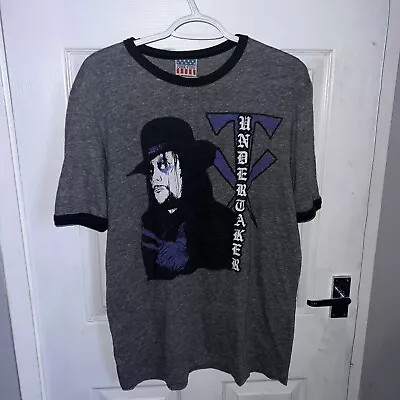 Buy Retro WWE WWF Shirt - The Undertaker Grey Size Medium • 8£