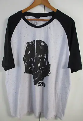 Buy Star Wars T-Shirt - Empire Strikes Back Darth Vader ++- Men's Size 4XL • 9.34£
