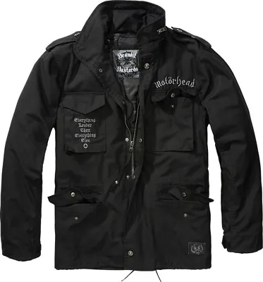 Buy Brandit Men Jacke Motörhead M65 Jacket Black • 135.59£