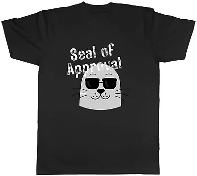Buy Seal Of Approval Mens T-Shirt Protect Seals Raise Awareness Tee Gift • 8.99£
