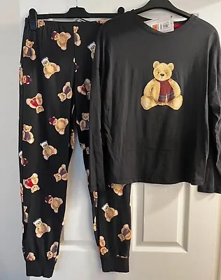 Buy Women’s Marks & Spencer Christmas Spencer Bear Pyjamas Size Small 8-10 New. • 17£
