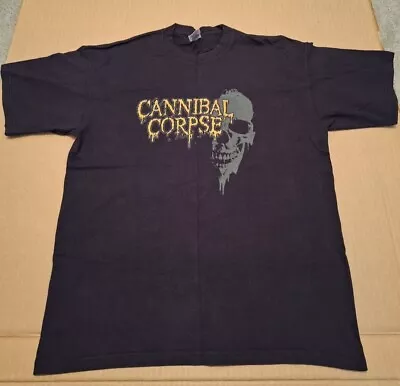 Buy #21 Vintage CANNIBAL CORPSE Nothing Left To Mutilate Shirt Blood Red Throne • 75.21£
