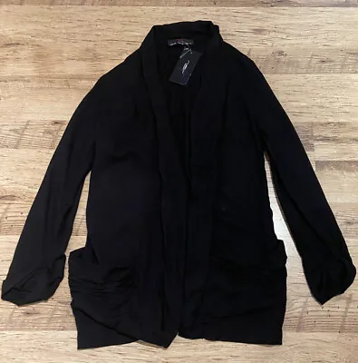 Buy Bnwt New Look Black Twill Jacket Blazer Size 10 • 9.99£