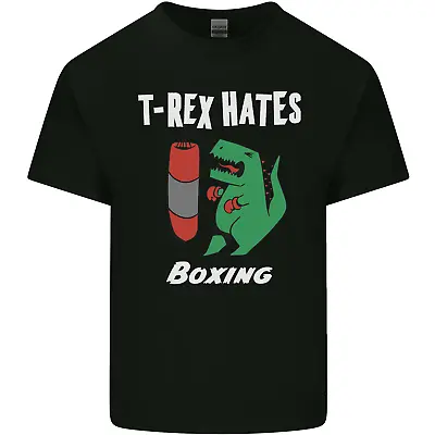 Buy T-Rex Hates Boxing Funny Boxer Sport MMA Mens Cotton T-Shirt Tee Top • 11.75£