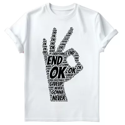 Buy Never Giveup Gonna End Be Ok Unisex Mental Health Awareness Day T Shirt #MHA • 8.99£