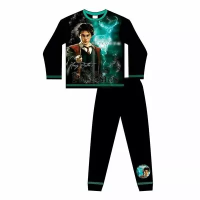 Buy NEW Boys Cotton Harry Potter ' Stag Patronus ' Pyjama Set  5 -12 Years • 8.99£