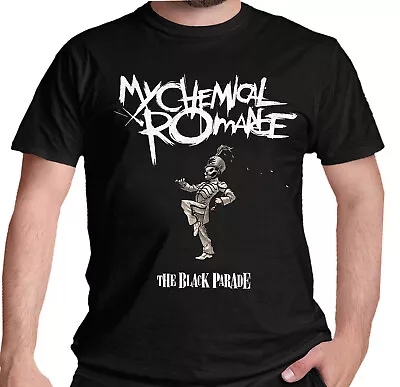 Buy My Chemical Romance T Shirt The Black Parade  Official Album Cover Art Tee  MCR • 14.88£