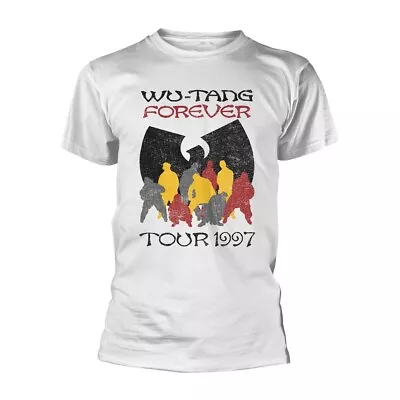 Buy WU-TANG CLAN - FOREVER '97 TOUR WHITE T-Shirt Large • 19.83£