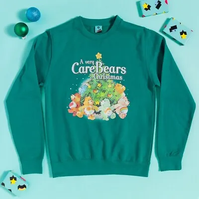 Buy Official A Very Care Bears Christmas Jade Sweater : S,M,L,XL,XXL • 39.99£