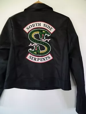Buy Riverdale South Side Serpents Jacket Women's Small Faux Leather  • 27.35£