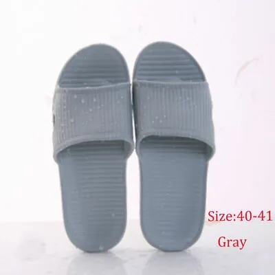 Buy Comfort Soft Shower Stripe Summer Shoes Bathroom Slippers Unisex Sandal UK • 5.42£