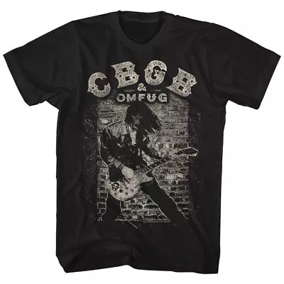Buy CBGB - Guitar - Short Sleeve - Adult - T-Shirt • 76.55£