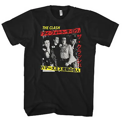 Buy The Clash - Official Licensed Unisex T- Shirt -  Kanji - Black  Cotton • 17.99£
