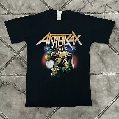 Buy Anthrax Judge Dredd Gildan Band Tour T Shirt - Mens SMALL Thrash Metal Rock Y2K  • 19.95£