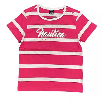 Buy *Nautica Girls Carrie T-shirt - Pink - UK 3-4 - RRP £30 *New* • 4.99£