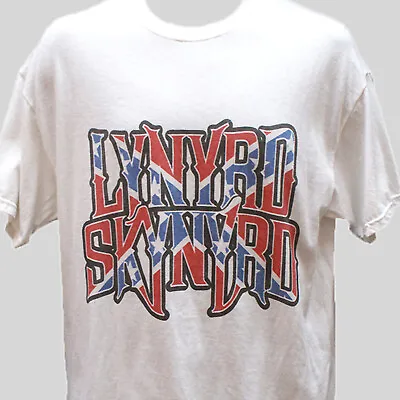 Buy Lynyrd Skynyrd Metal Rock Short Sleeve White Unisex T-shirt S-3XL • 14.99£