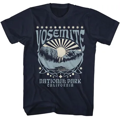 Buy United States Yosemite National Park Californina Sun Burst Men's T Shirt • 38.94£