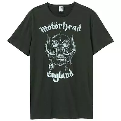 Buy Amplified Unisex Adult England Motorhead T-Shirt GD1341 • 31.59£
