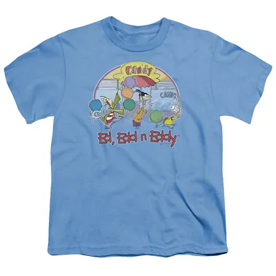 Buy Ed, Edd N Eddy Jawbreakers Kids Youth T Shirt Licensed Cartoon Tee Carolina Blue • 13.82£